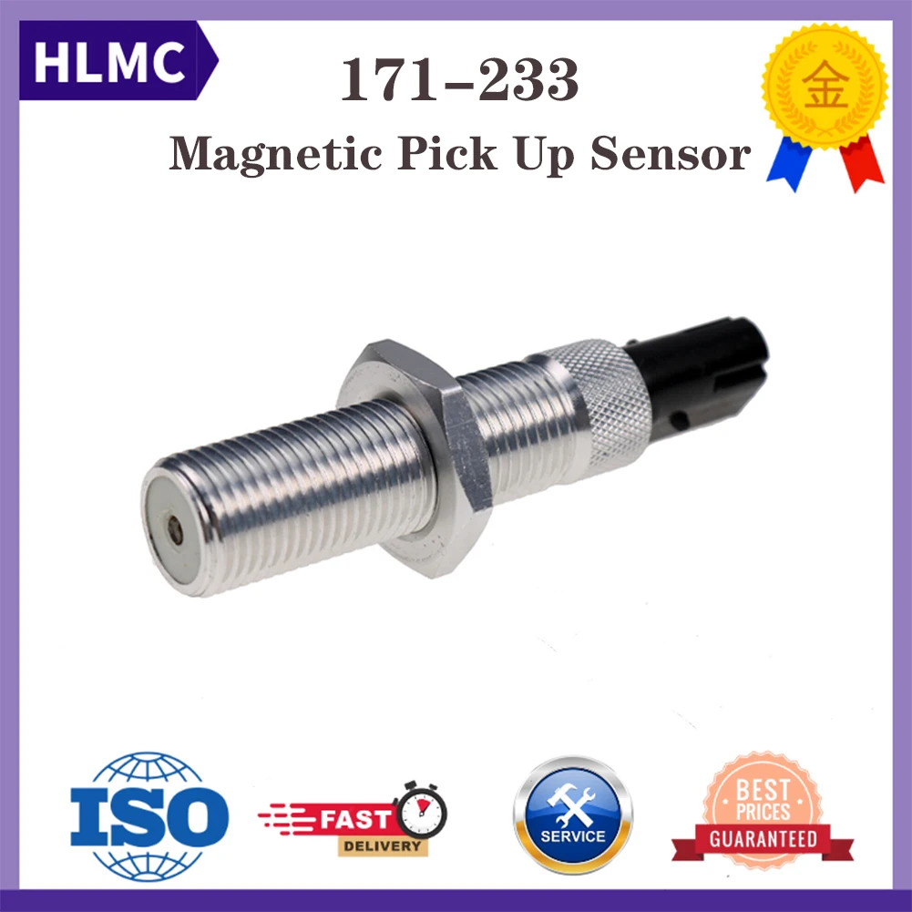 

Construction Machinery Parts Magnetic Pick Up Sensor 171-233 171233 Replacement for FG Wilson 21KVA-165KVA Genset 50MM M16