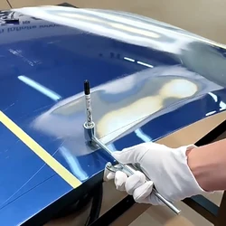 Herramientas de reparación de abolladuras de coche, trazador de curva de arco de línea recta, sin pintura, PDR King