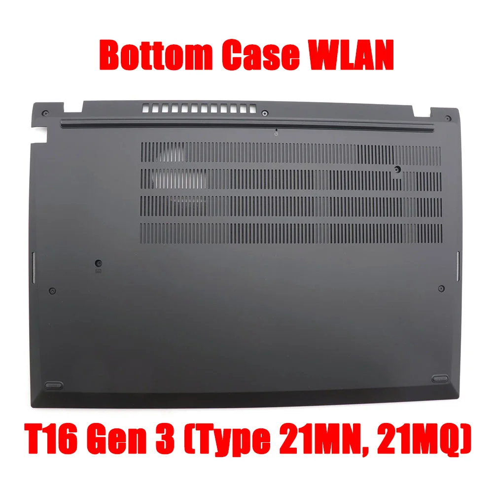 

Нижний чехол для ноутбука Lenovo ThinkPad T16 Gen 3 (тип 21MN, 21MQ) 5CB1M21641 AP38Z000800 WLAN, нижняя крышка, новый
