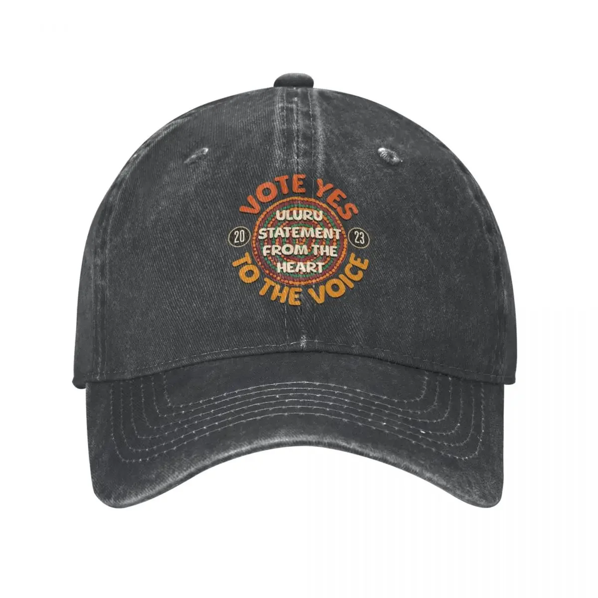 Vote Yes To Indigenous Baseball Caps Distressed Washed Parliament Australia Sun Cap Men Women Activities Unstructured  Hat