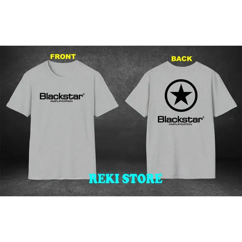 Blackstar amplificador de amplificación camiseta gris talla S-5XL para hombre