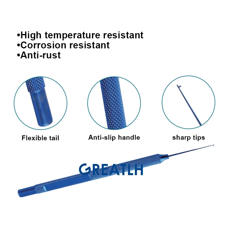 Eyelid Lens Manipulator Hook Ophthalmic Hook Ophthalmic Surgery Instrument