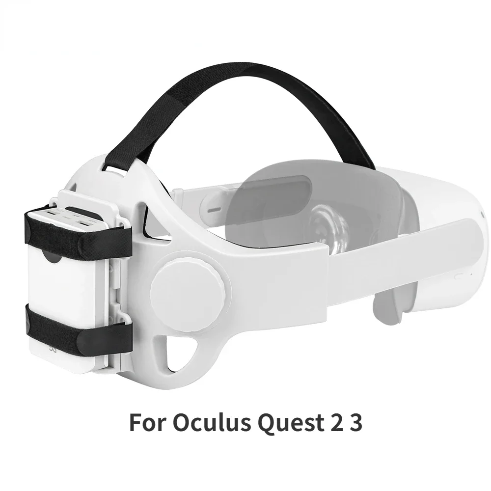 Adjustable Headband For Oculus Quest 2 3 Halo Head Strap Elite Head Strap battery warehouse For Meta Oculus Quest 2 Accessories