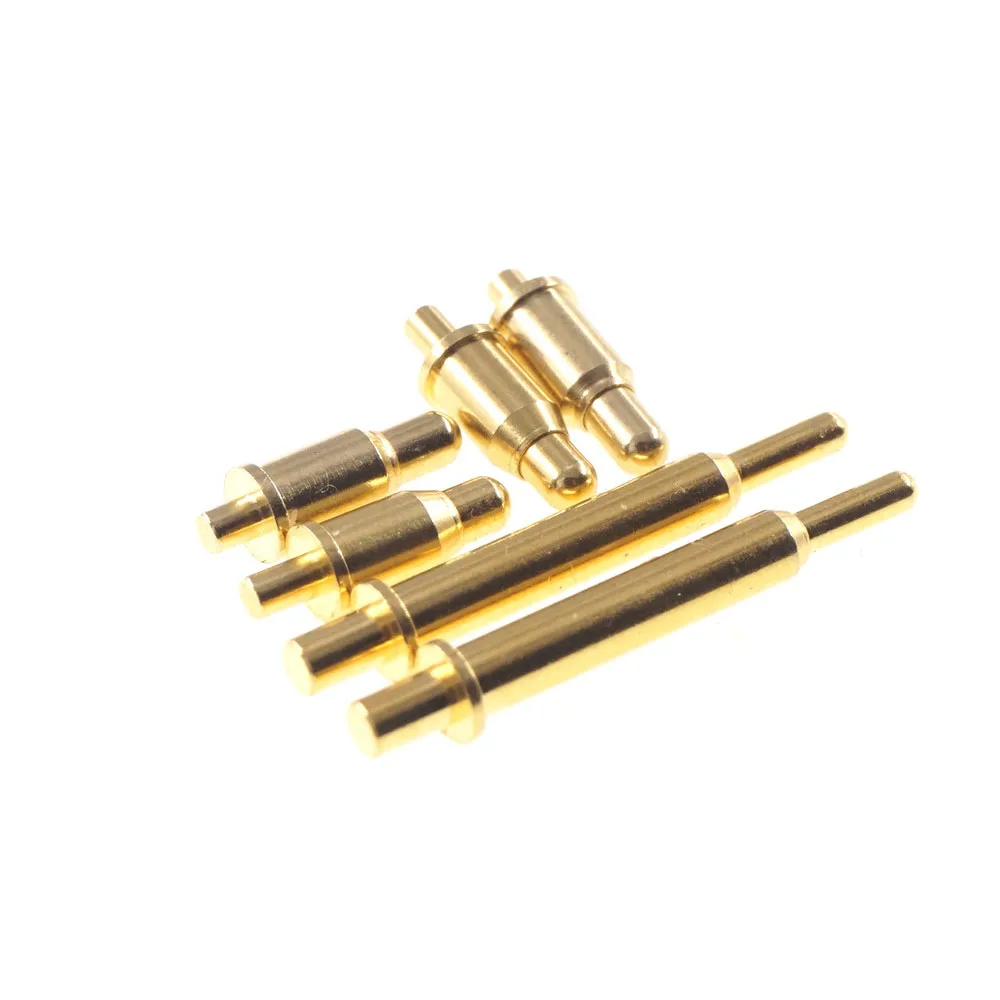 2 5 20 Pcs Outer Diameter 3.5 MM Spring-Loaded Pogo Pin Connector Hight Current 2A 3A 5A Gold Plated