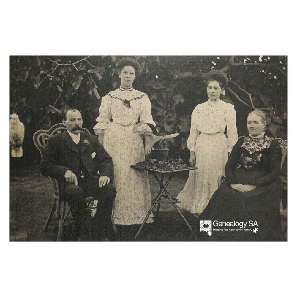 

Family Portrait – Genealogy SA Photographic Collection P00211-18 Jigsaw Puzzle Customized Photo Baby Wooden Puzzle