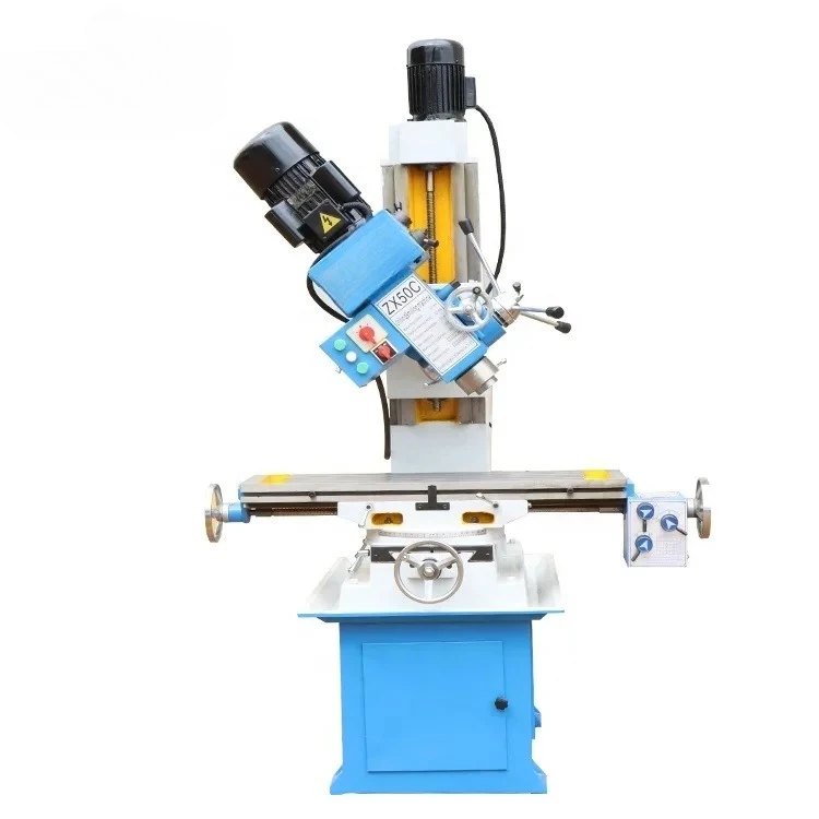 Mini metalen tafelboren freesmachines ZX50C China mini boor- en freesmachine te koop