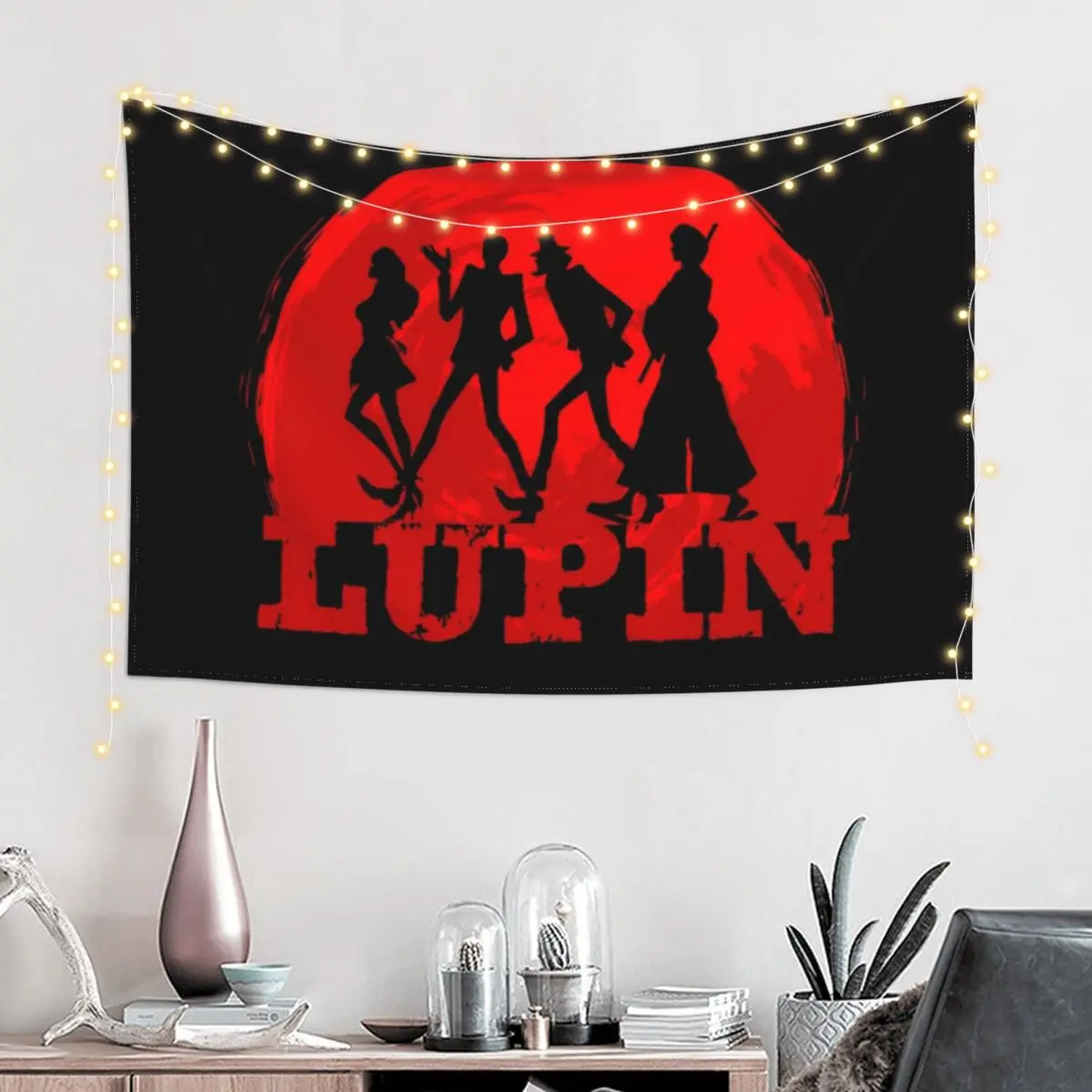 Lupin III Tapestry Room Decoration Korean Style Decoration Wall Decoration For Bedroom Tapestry