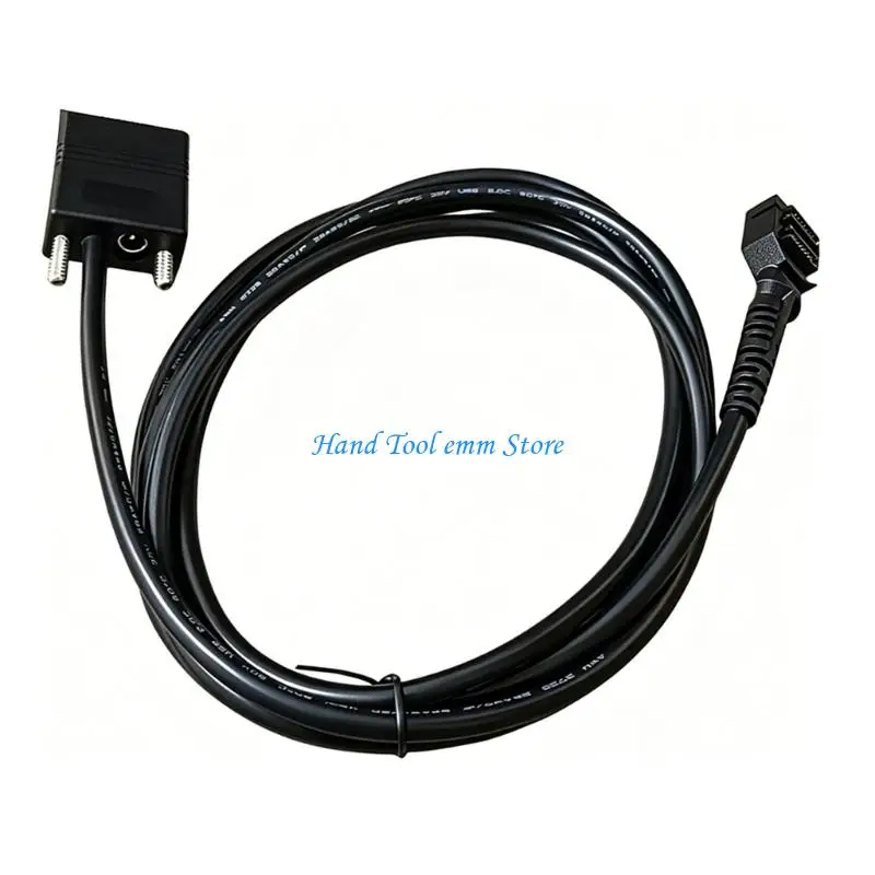 H37F DB9 To DC5521 Interfaces Wire for Verifone VX820 VX805 POS Keyboard Data Transfer