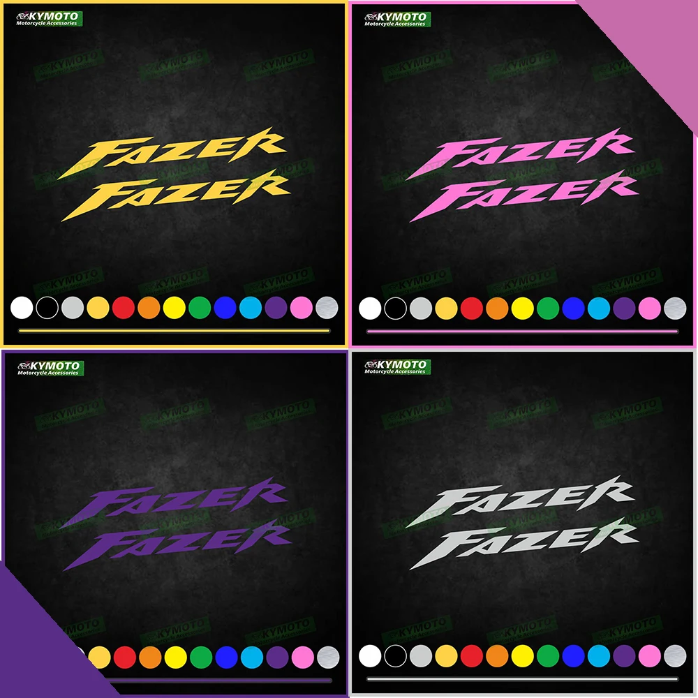 

For YZF FAZER motorcycle accessories decal racing fairing modified helmet fuel tank engine logo reflective sticker decoration
