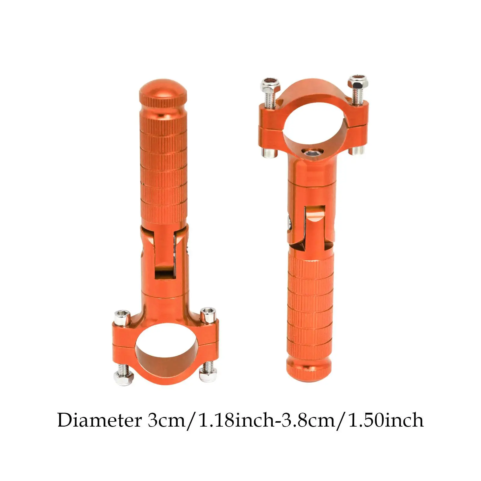 1 paire de repose-pieds de moto pliables et antidérapants en alliage d'aluminium, installation facile, remplacement professionnel, pédales de repose-pieds robustes