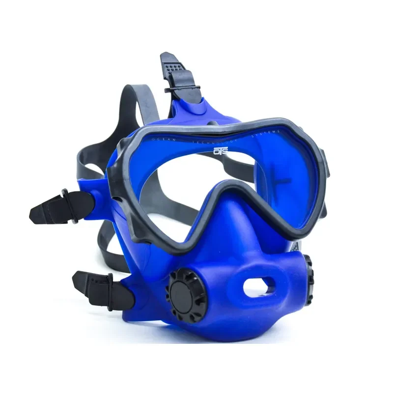 Adjustable Full Face Snorkel Mask Anti Fog Breathing Apparatus Foldable Design for Underwater Diving Beach Water Sports