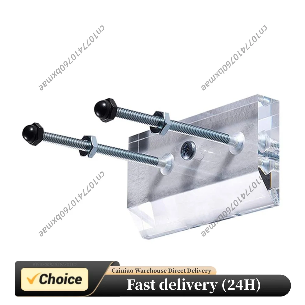 Acrylic Skateboard Wall Mount Display Rack Vertical Longboard Deck Storage Holder for Garage Home Office Space Saving 2026