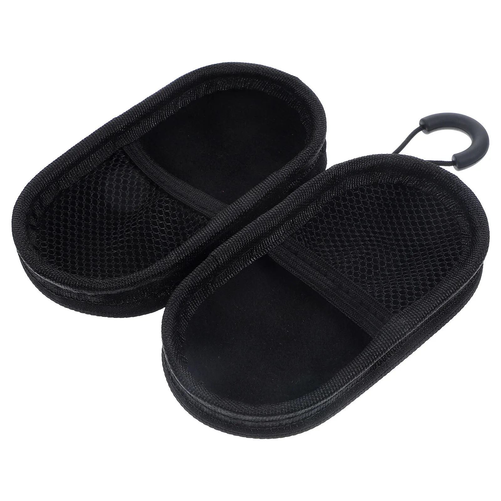 

11X5X4 Hard EVA Shell Guitar Tuner Storage Box For Cables Accessories Travel ganizer Electronics Bag With Oxford Cloth Liner