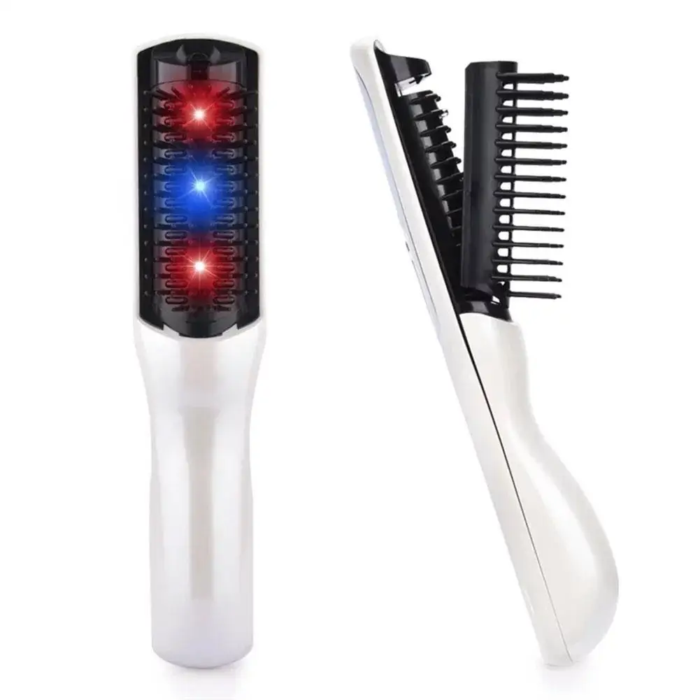 Brosse de traitement massante électrique infrarouge, peigne laser, soins capillaires, repousse, thérapie anti-chute de cheveux