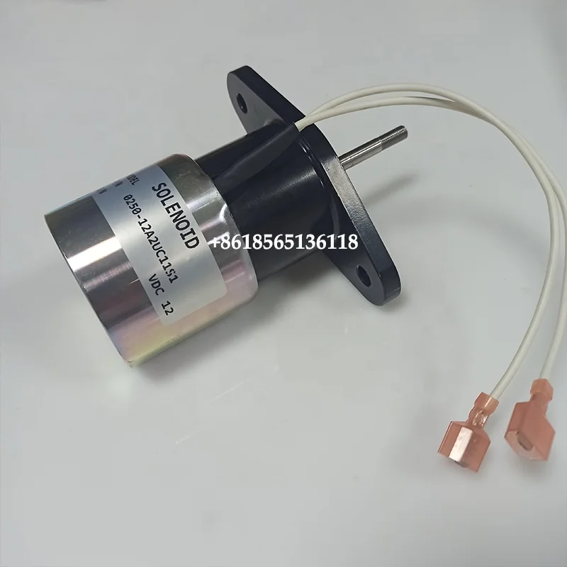 12V Shutoff Solenoid Actuator 0250-12A2UC11S1 SA-4506 0306-5358 for Engine Parts Flameout Solenoid Valve