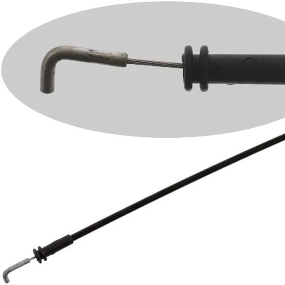 Automobilkabel für Türgriffe, ummantelt, Febi Bilstein 40897, für zuverlässigen Betrieb, Aluminiummaterial, schwarze Oberfläche