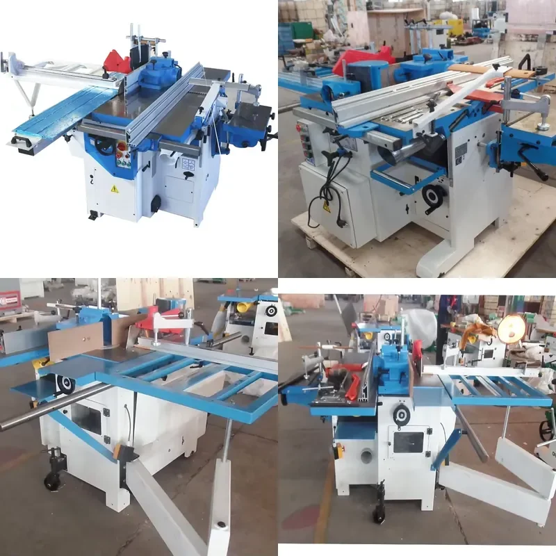 5 in 1 Woodworking Combination Machine Multi Function Universal Wood Combined Machine for DIY Home Workshop Tools