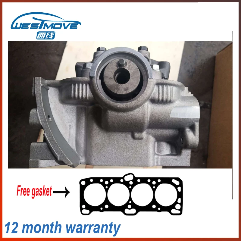 مجموعة رأس الأسطوانة الكاملة لمحرك 4g64 لسيارة ميتسوبيشي شوغون بيك اب سبيس واغن مايتي ماكس 2.4 لتر 8 فولت 85-92 #6