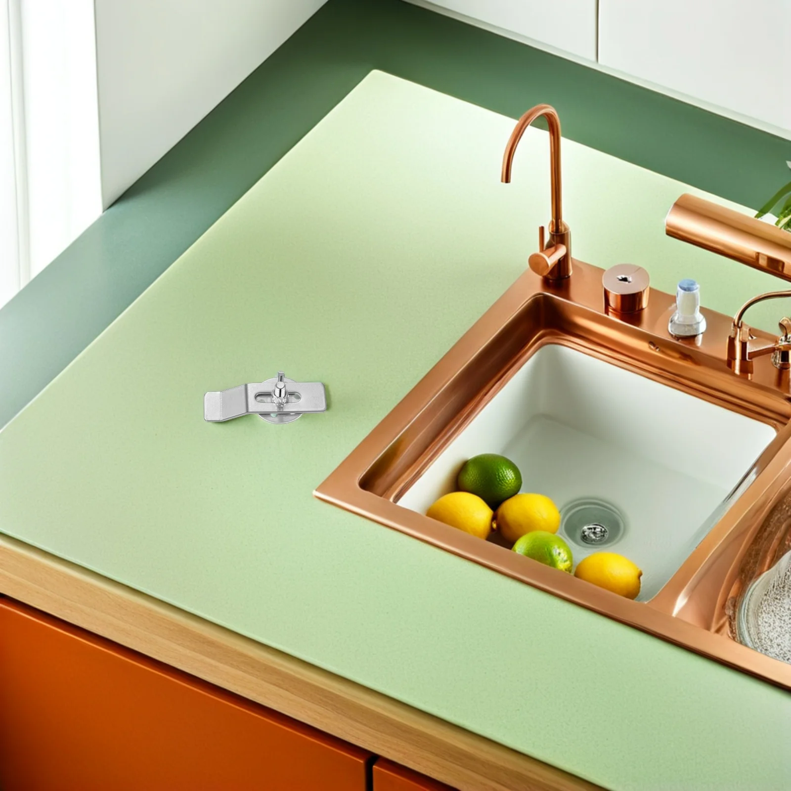 

20pcs Undermount Clips Stainless Steel Heavy Duty Mounting Brackets For Kitchen Bathroom Easy Installation Undermount Brackets