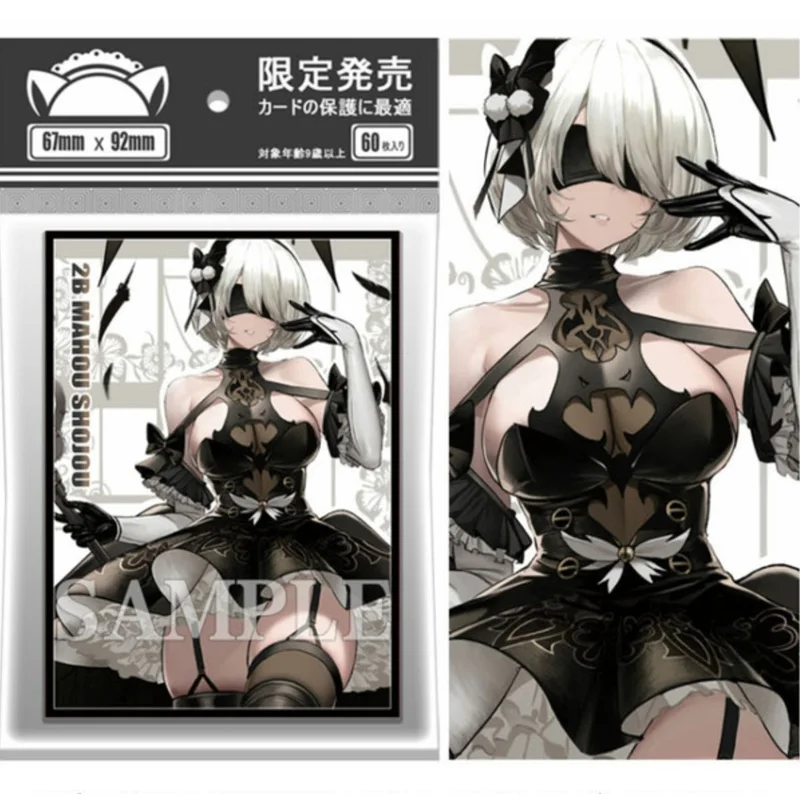 

60Pcs/set NieR:Automata YoRHa No. 2 Type B Card Sleeve PTCG Anime Game Collection Card Protective Cover Gift Toy 67*92mm