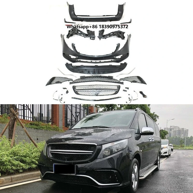 2016y~2020y V CLASS W447 Car Body Parts Front Bumpers Front Grille Car Body Kits