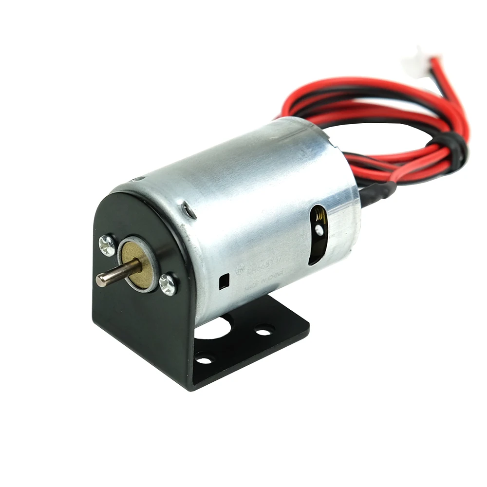 1 Set of 380 Hight Speed Motor With Bracket and Cable for DIY Toys Ship RC Bait Boat DIY Accessories