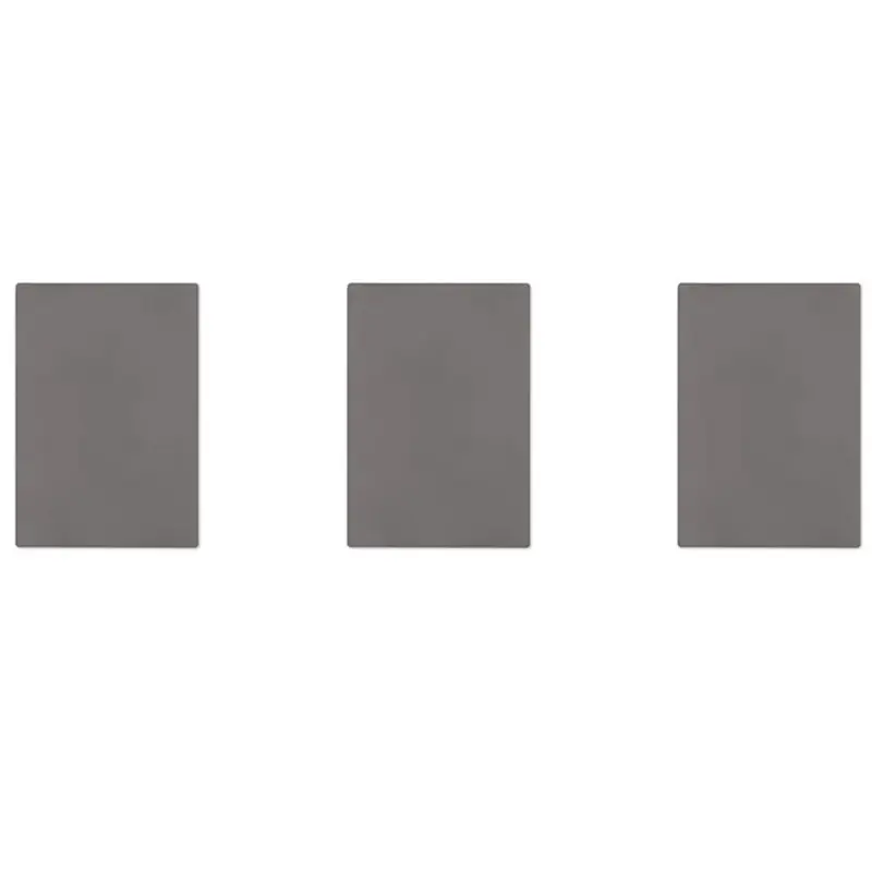 Limited Stock-FF 3X Rubber Stamp Sheet For Lasers Engraving Machine With A4 Size 2.3Mm (Dark Gray)