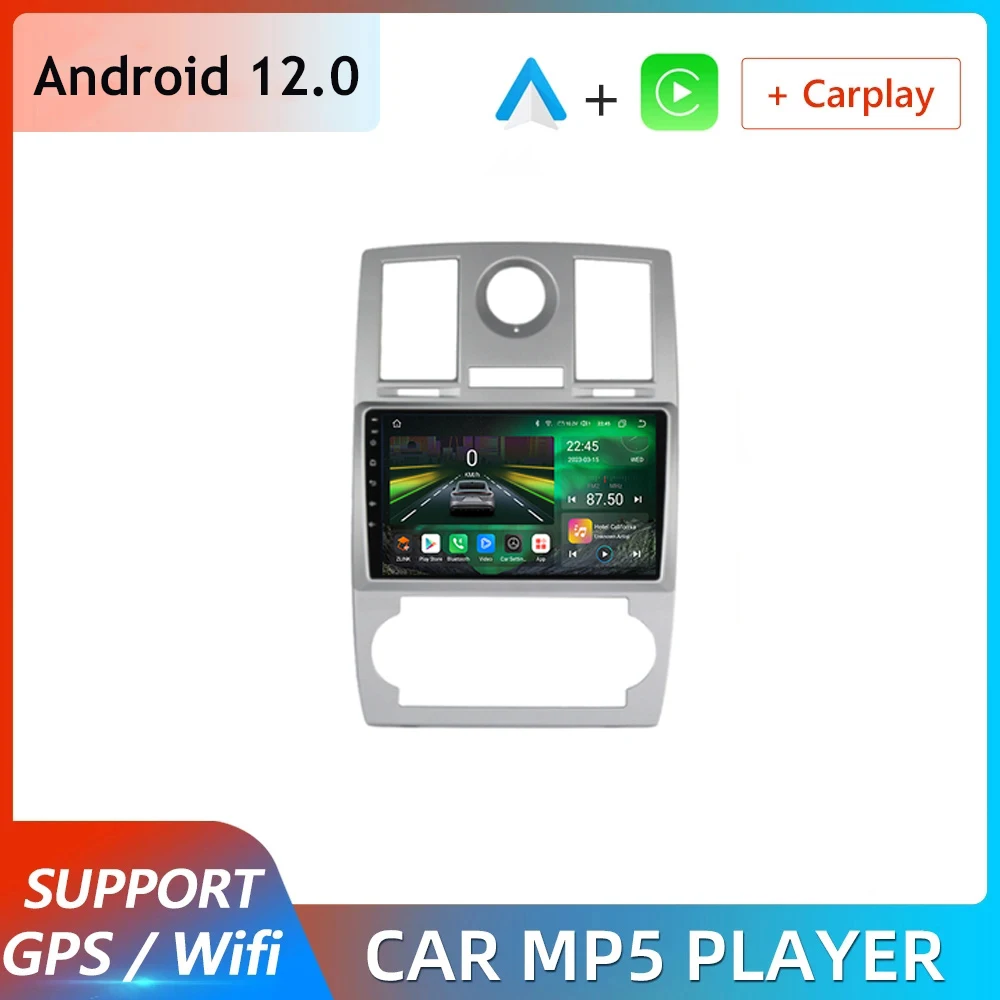 

Carplay Android 12 4G Car Radio Multimedia Player For Chrysler Aspen 300C 2004 -2008 2din Android Carplay Autoradio GPS