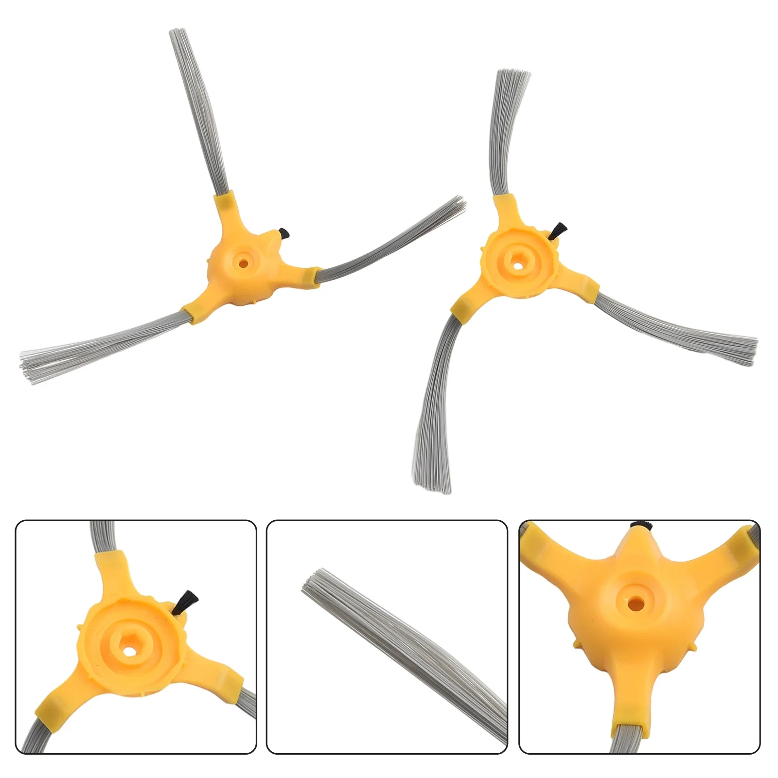 4 шт. боковая щетка для робота-пылесоса MEDION S12SW MD20041 MD19601, запасные части, аксессуары для замены