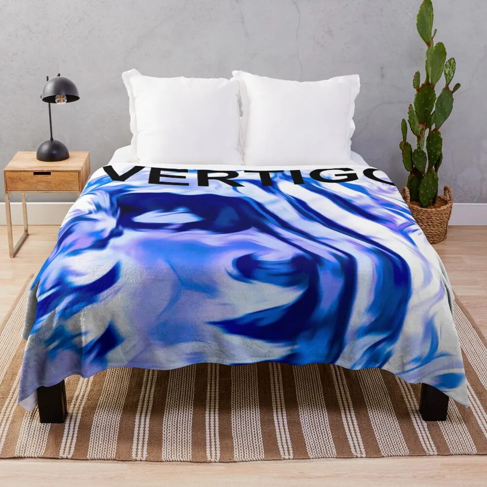 Copy of Alfred Hitchcocks Vertigo in Abstraction Throw Blanket For Decorative Sofa christmas gifts Soft Plaid Blankets