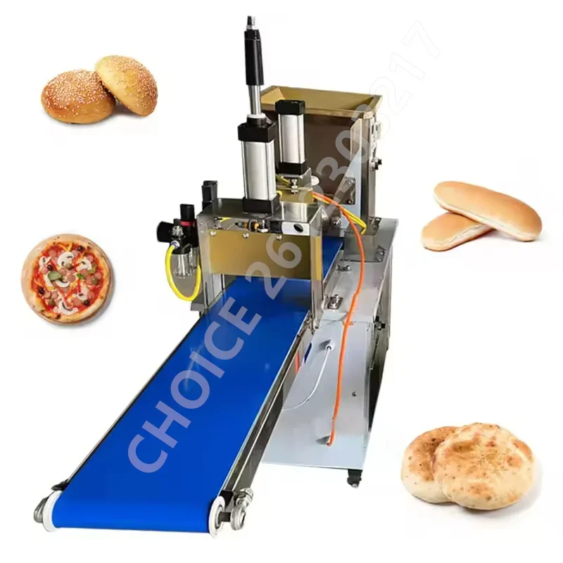 

Commercial Automatic Arabic Pita Bread Dough Sheeter Pressing Maker Mooncake Pizza Base Making Maker Machine Tortilla Press Make