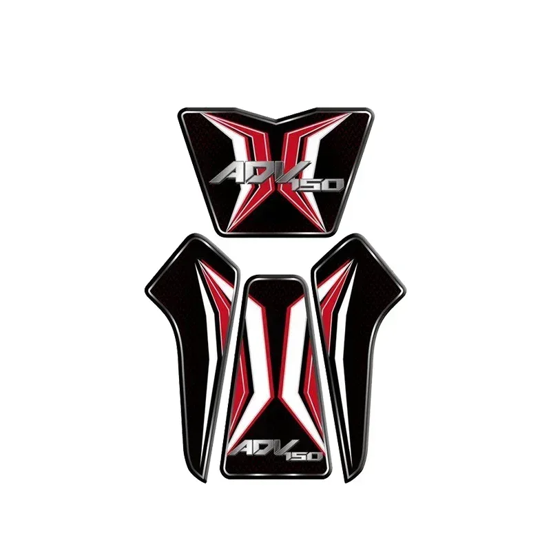 Per HONDA XADV150 XADV 150 X-ADV moto Tank Pad Protector 3D Gel Sticker Decal - 3 moto