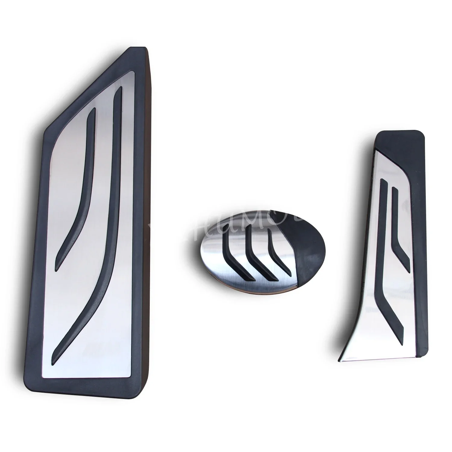 Ensemble de couvercles de coussinets de pédale d'essence de frein mort de repose-pieds pour BMW X1 X2 série 2 Gran Active Tourer F48 F39 F45 F46 F40