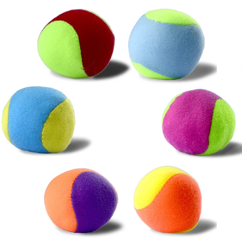 

6pcs Soft Ball Toy Children Outdoor Sports Physical Exercise Game Props Accessories Parent-child Safe for Kids Gifts