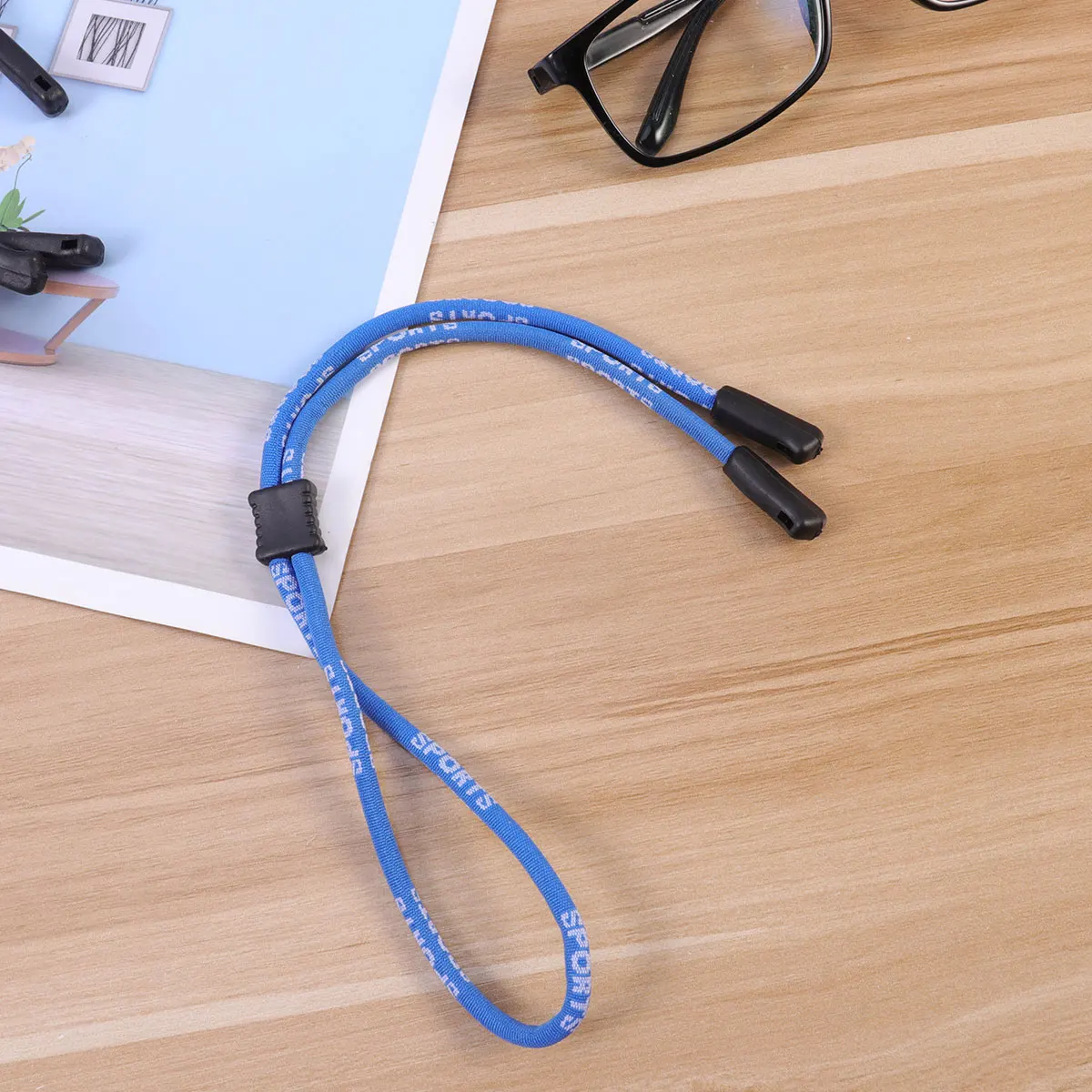 

4 PCS Glasses Strap Holder Anti Eyeglasses Chain Lanyard for Running Cycling Hiking Adjustable Retainer Cord Safety