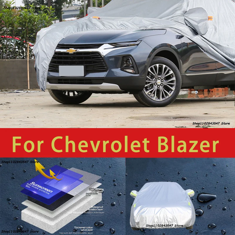 

Защитный чехол для автомобиля Chevrolet Blazer, защита от солнца, защита от охлаждения, автомобильная одежда, защита краски автомобиля