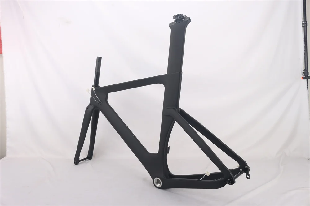 จักรยานเสือหมอบราคาโรงงาน ลดราคาพิเศษ โครงคาร์บอน T800 BSA68 (รองรับ DI2) ระบบดิสก์เบรก ขนาด 49/51/54/57 ซม.