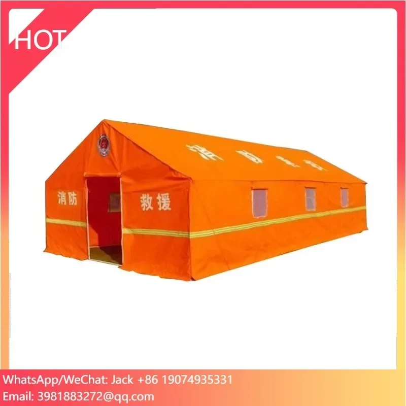 

Easy-To-Carry for Urgent Needs Refugee Tent Emergency Lightweight Disaster Relief Tent