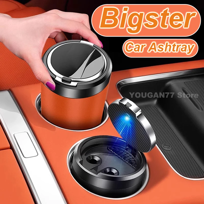 

Car Ashtray For Dacia Bigster 2025 Spring Sandero Stepway Logan MCV The latest styles of 2025 Ashtray With LED Light Anti Smell