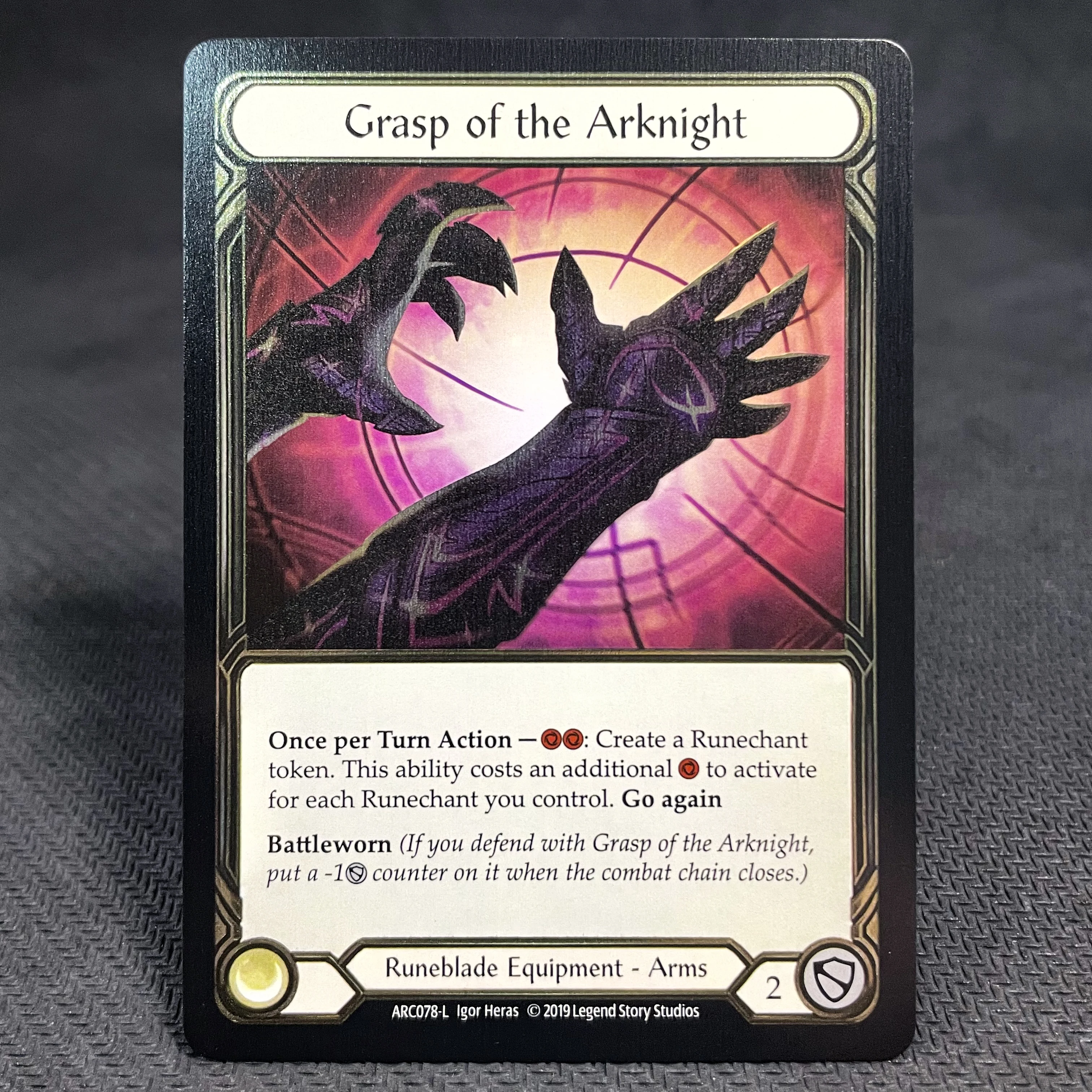 FAB Proxy Card Cold Foil Collection Cards New Horizon Command and
