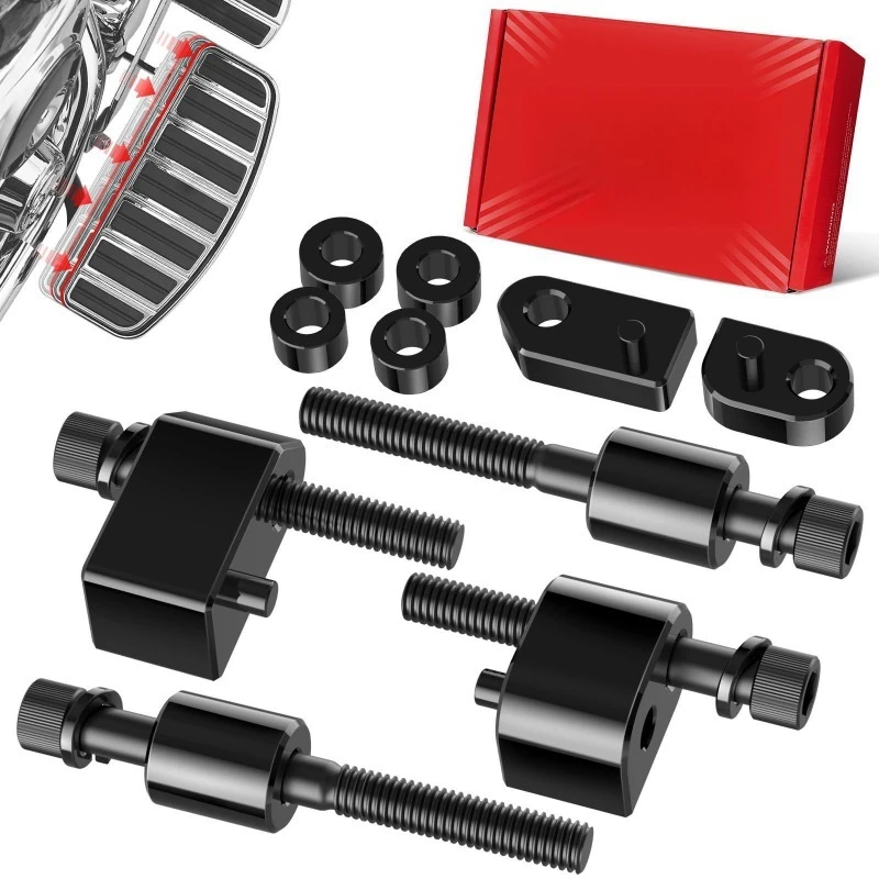 1'' & 1.5'' Driver Floor Extension Rod Floor Spacer Extension Kit Car Pedal Extension Mod Parts