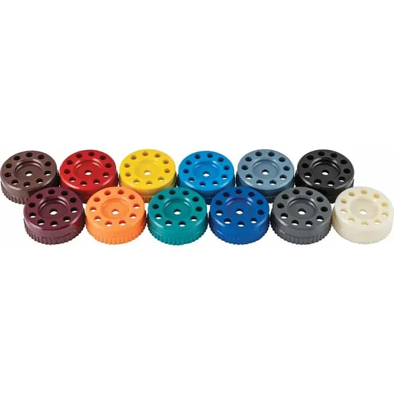 GRS #011-384 QC Storage Trays 12PCS Color-Coded Replacement Trays for Jewelry Engraving QC Tool Holders