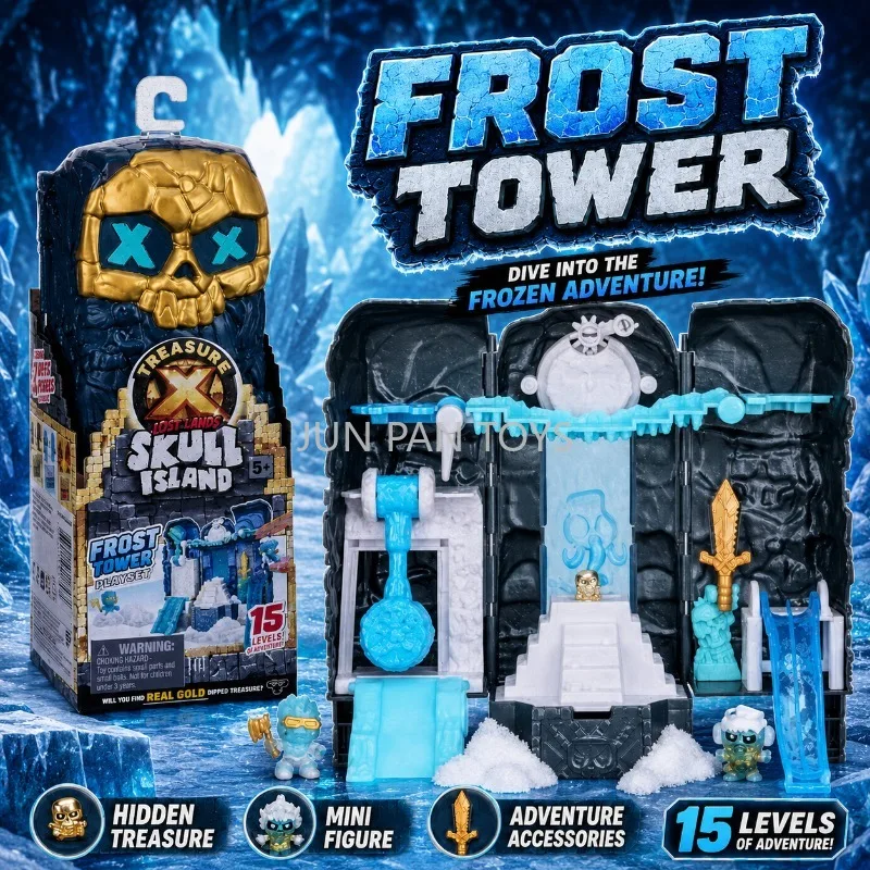 Original Treasure X Lost Lands Skull Island Swamp Lava Frost Tower