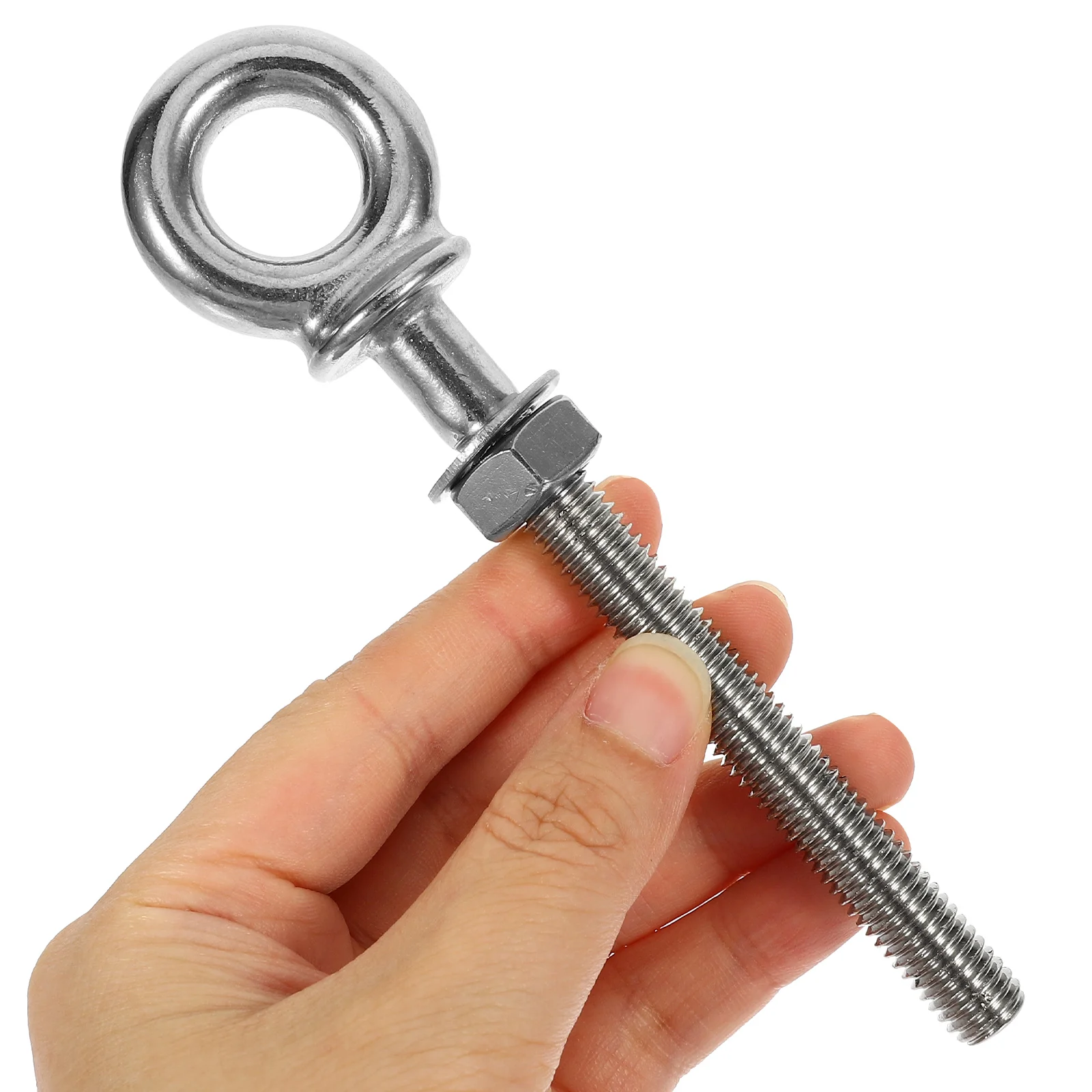 

Stainless Steel Eye Bolts Heavy Duty Ring Screws Hook Bolt Lifting Eye Screw Wall Mount Marine Use Self Tapping