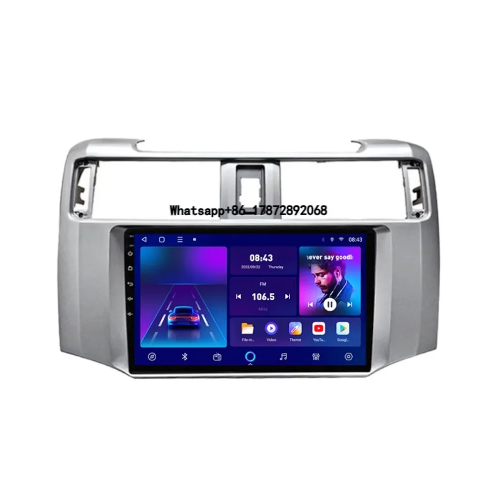 

9 Inch Android Auto Electronics Car Audio System AHD BT Stereo Video Multimedia Player for 4Runner Car Player