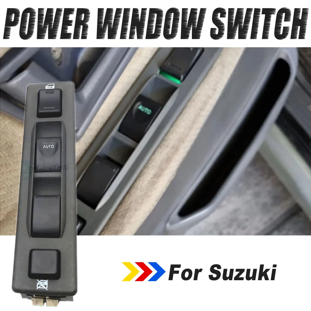 Malcayang Power Window Master Control Switch for Suzuki Sidekick 1992-1998 for Geo Tracker Vitara 1992-1997 37990-56B00