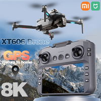 Xiaomi MIJIA XT606 GPS Drone Gimbal 360° Obstacle Avoidance 4k Professional 8K HD Camera With Screen Drone Quadcopter Toys Dron