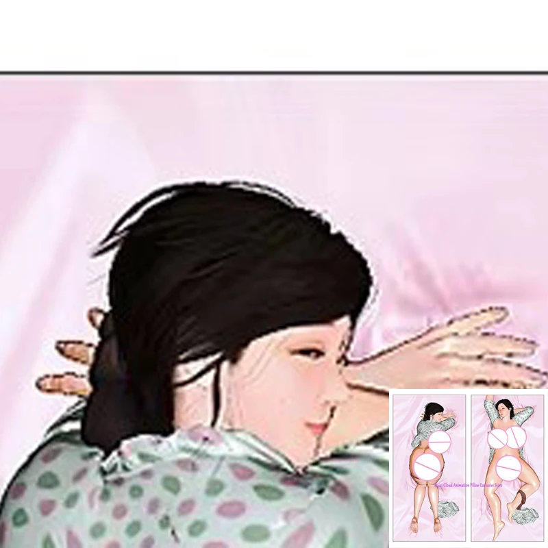 

Dakimakura Anime Pillow Cover Beautiful Girl Print 2Way Cushion Bedding Gifts
