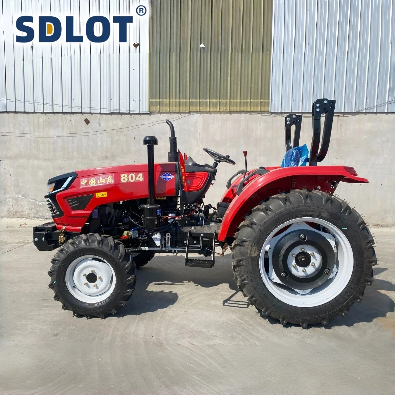 Customized 80HP 4WD Farm Tractor – Compatible with Plow / Loader / Mower – Chat for Solution
