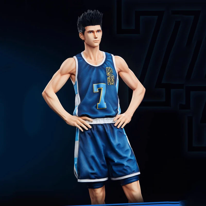 New 33cm SLAM DUNK Akira Sendoh Basketball Flyer Figure Animation Peripheral GK Toy Japanese Version Model Ornaments Gifts Toys